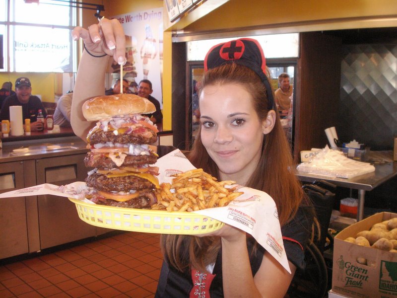 heart attack grill waitresses. Waitresses apparently dress